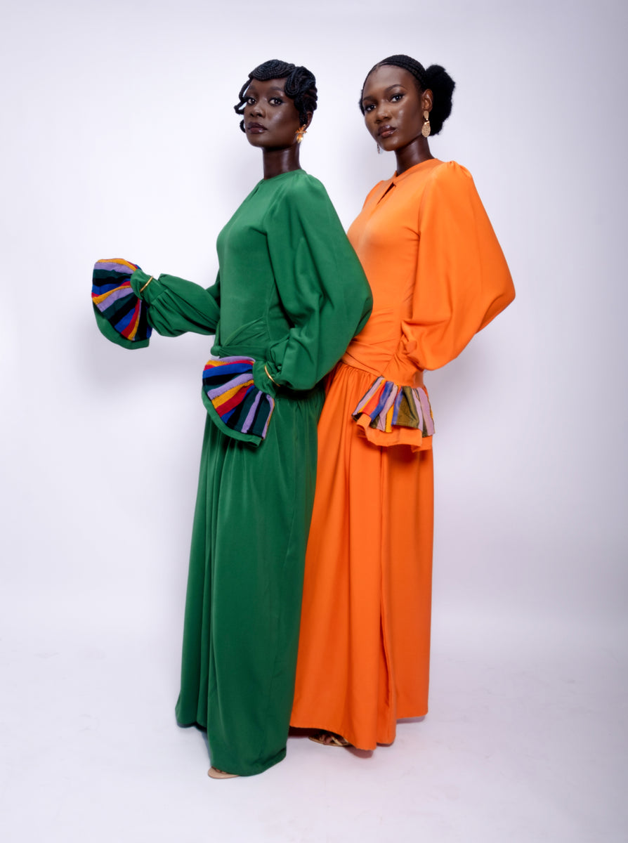 chinese dress ladies Aura Long Flowy Dress – KAYADUA