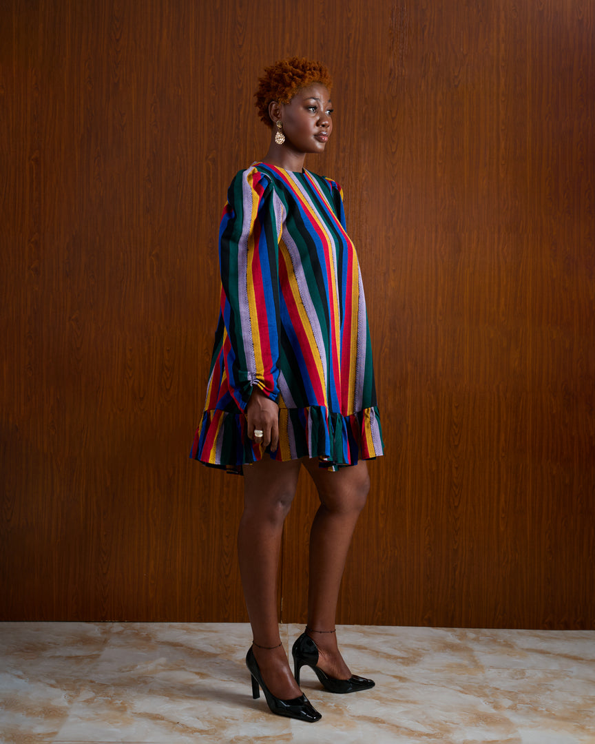 Anok Dress in Multicolor