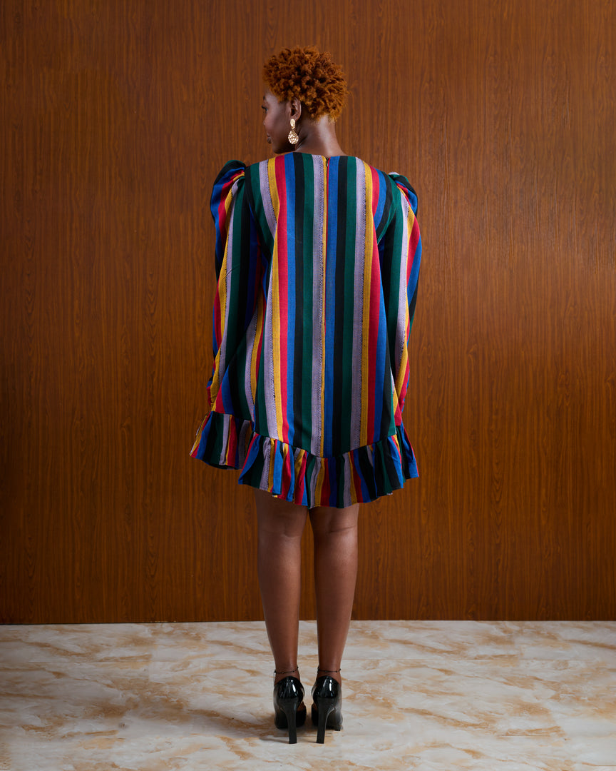 Anok Dress in Multicolor