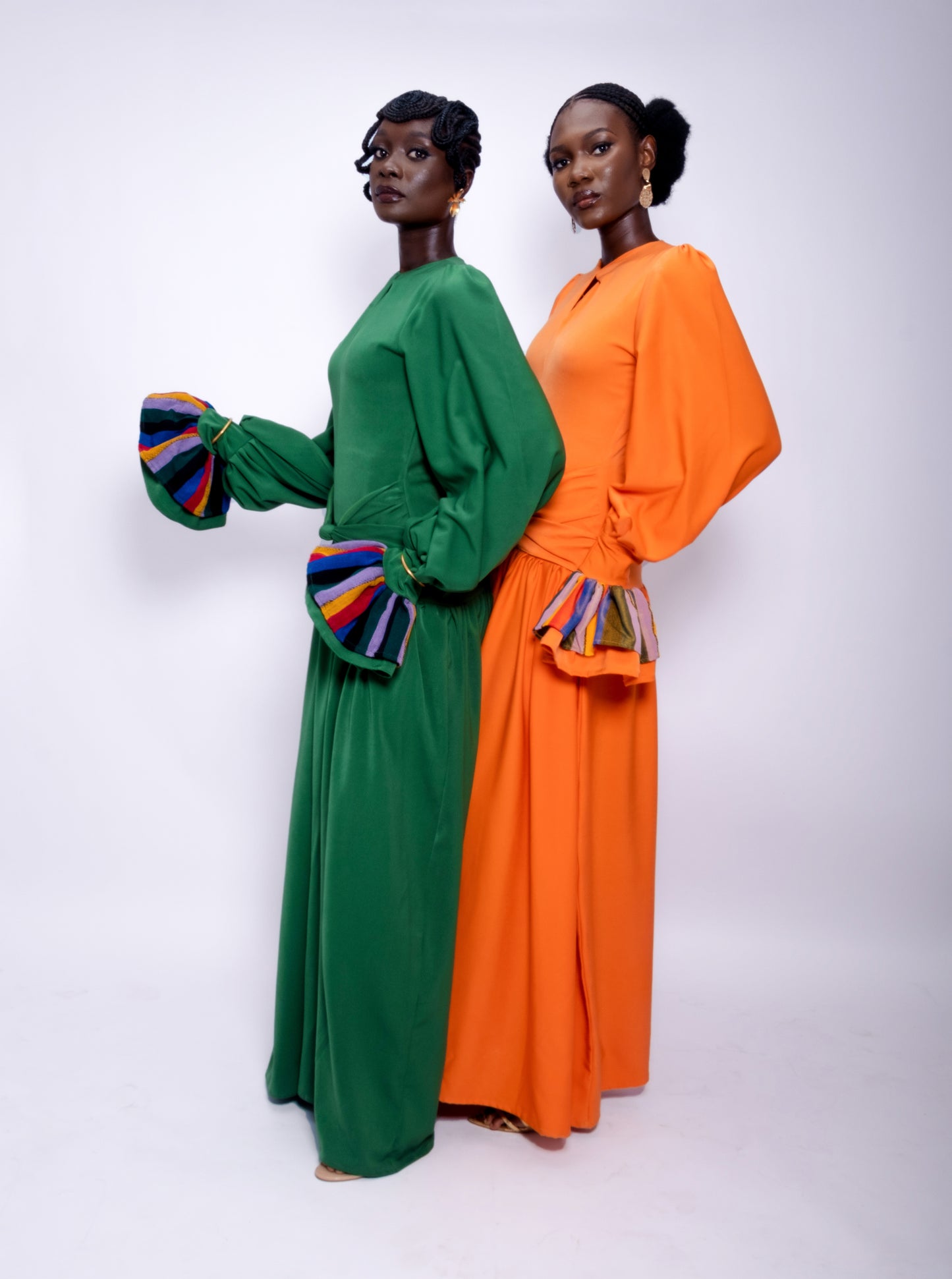 Aura Long Flowy Dress